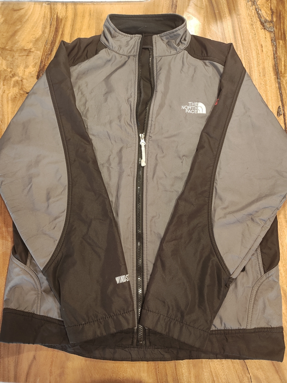 The North Face Summit Series Windstopper Jacket Grey Black | Mens L